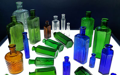 Dangerously Addictive Glass: Poison Bottles