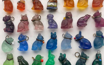 Vintage Glass Charms