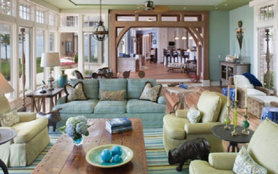 Home & Living :: Home Decor :: Sea glass art decor-Our Place of
