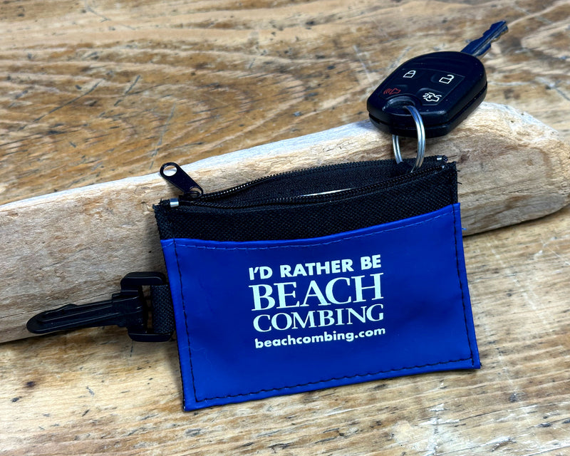 I'd Rather Be Beachcombing Zipper ID Wallet