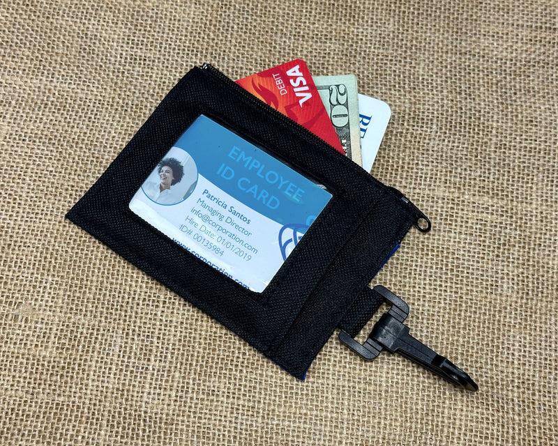 I'd Rather Be Beachcombing Zipper ID Wallet