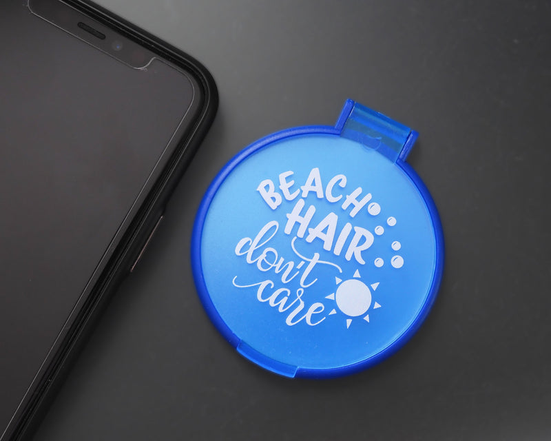 Beach Hair Don’t Care Compact Mirror