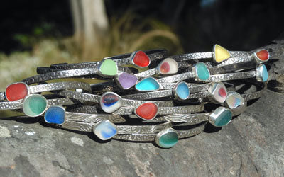 "Sharing the Aloha Spirit" Sea Glass Jewelry Making with Marylou Forrest