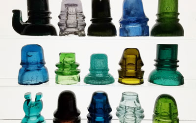 Glass Insulators: Conducting fascination for over 100 years