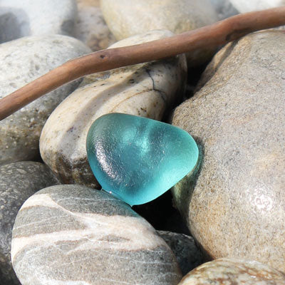 Aqua Sea Glass