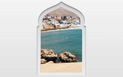 Beachcombing in Morocco