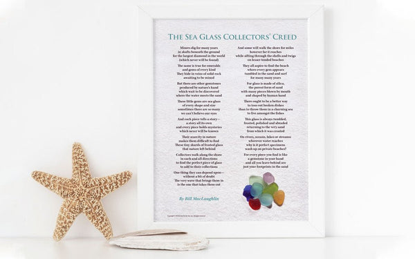 Sea Glass Collectors' Creed