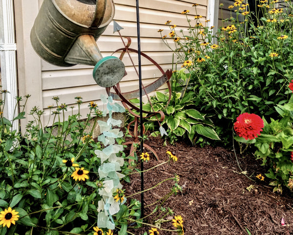 Beach Finds Watering Can Wind Chime