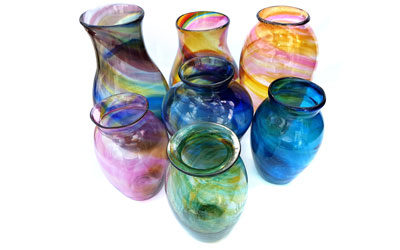 Multicolored Sea Glass and Hartley Wood & Company