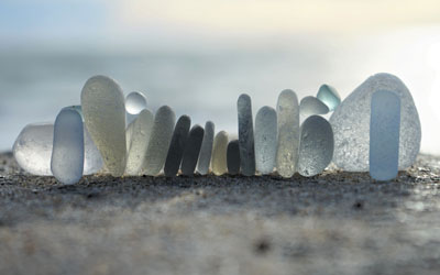 Gray Sea Glass