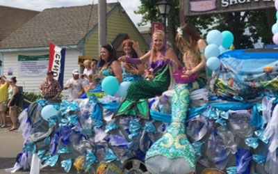 The Bride Wore a Mermaid Tail