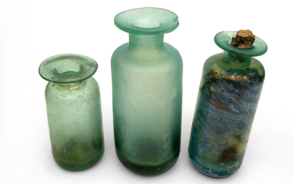 Mudlarking: Bottles filled with history