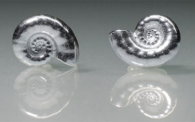 How it’s made: Ram’s Horn Studs