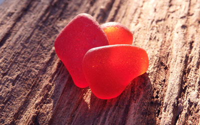 Red Sea Glass