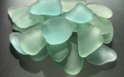Sea Foam Sea Glass