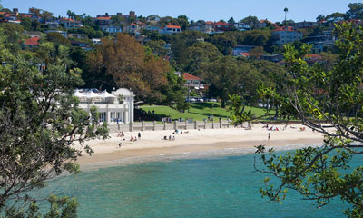 Sea glass down under