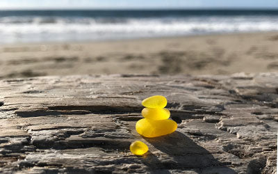 Yellow Sea Glass