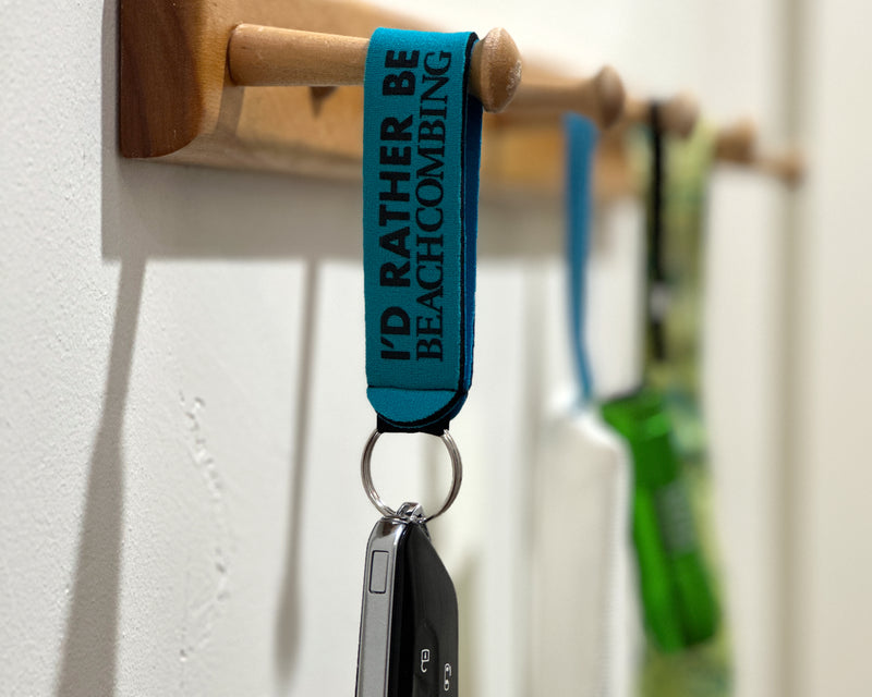Beachcombing Neoprene Wrist Strap Key Lanyard