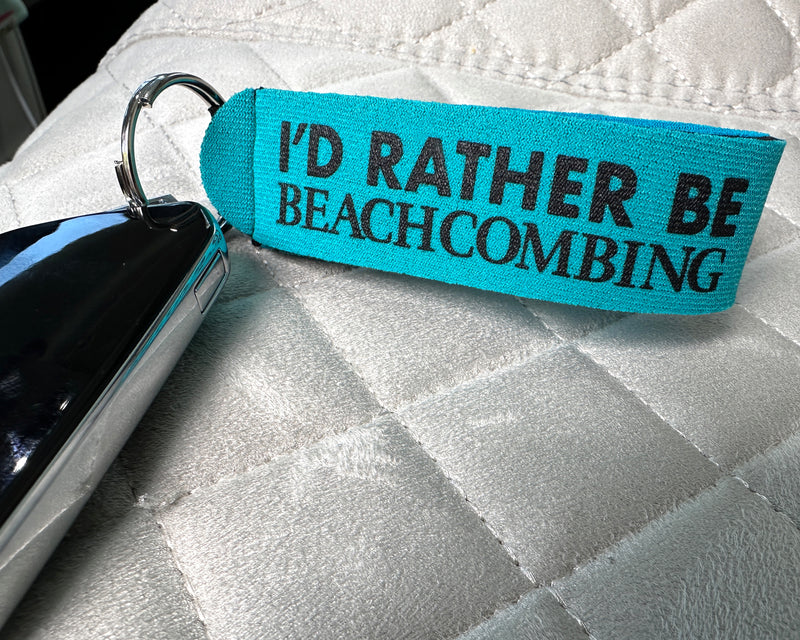 Beachcombing Neoprene Wrist Strap Key Lanyard