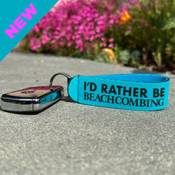 Beachcombing Neoprene Wrist Strap Key Lanyard