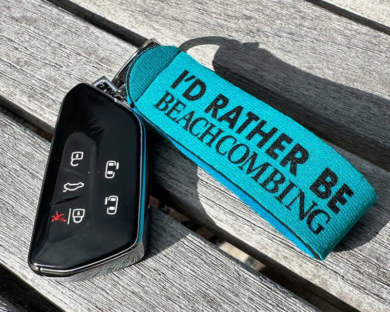 Beachcombing Neoprene Wrist Strap Key Lanyard