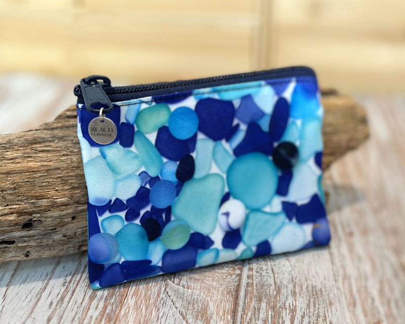 Beachcombing Zipper Coin Purse