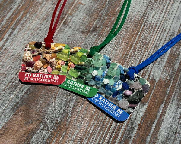 Beachcombing Luggage Tag - Single or Set of 3