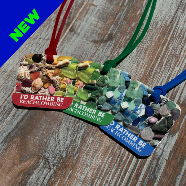 Beachcombing Luggage Tag - Single or Set of 3