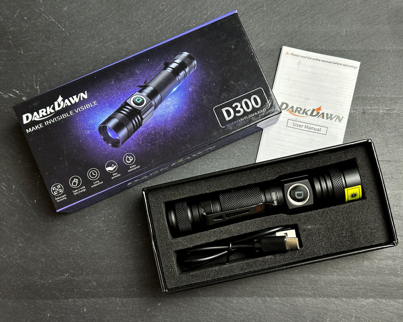 make a black light flashlight Beachcombing UV Flashlight