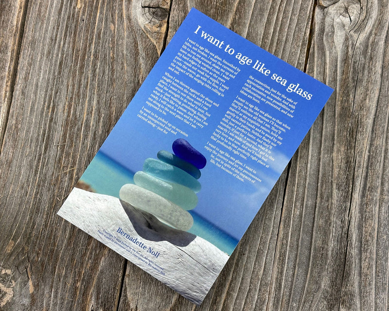 I Want To Age Like Sea Glass Print