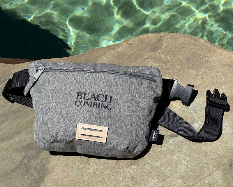 Beachcombing Recycled Fanny Pack - Waist, Hip, or Crossbody Booty Bag