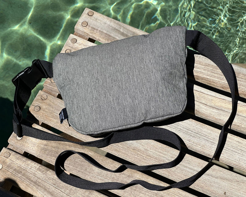 Beachcombing Recycled Fanny Pack - Waist, Hip, or Crossbody Booty Bag