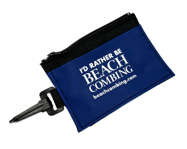 I'd Rather Be Beachcombing Zipper ID Wallet