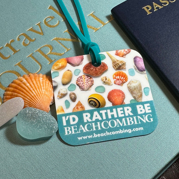 Beachcombing Luggage Tag