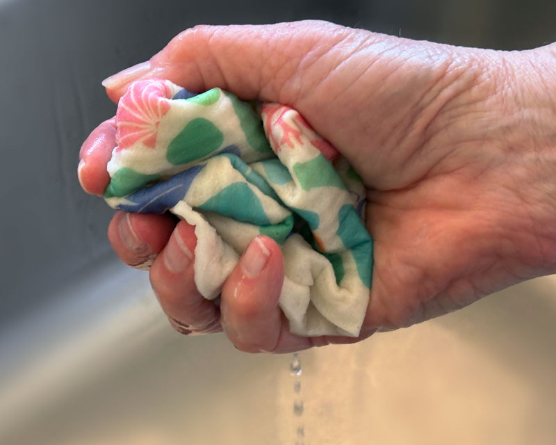 Beachcombing Dishcloth - Sustainable, Washable, Reusable Sponge Towel