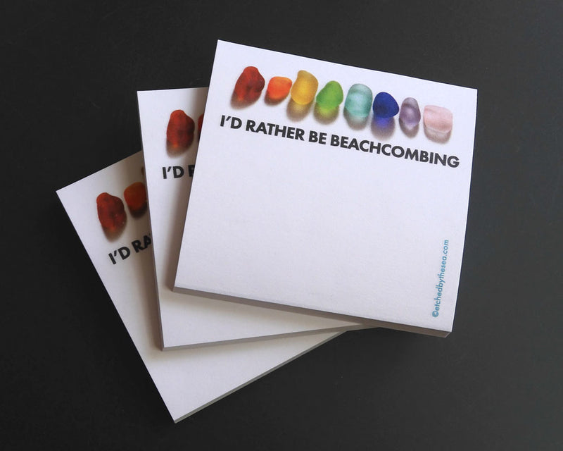 I'd Rather Be Beachcombing Sticky Notes