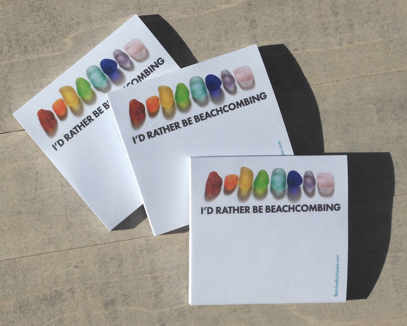 I'd Rather Be Beachcombing Sticky Notes