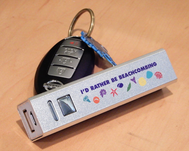 Beachcombing Backup Battery Phone Charger