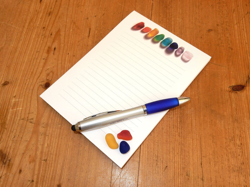 Sea Glass Note Pad