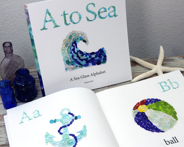 A to Sea - Sea Glass Alphabet Book