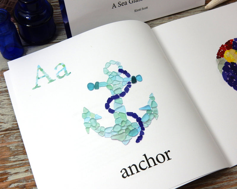 A to Sea - Sea Glass Alphabet Book