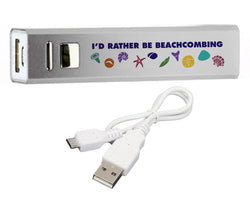 Beachcombing Backup Battery Phone Charger