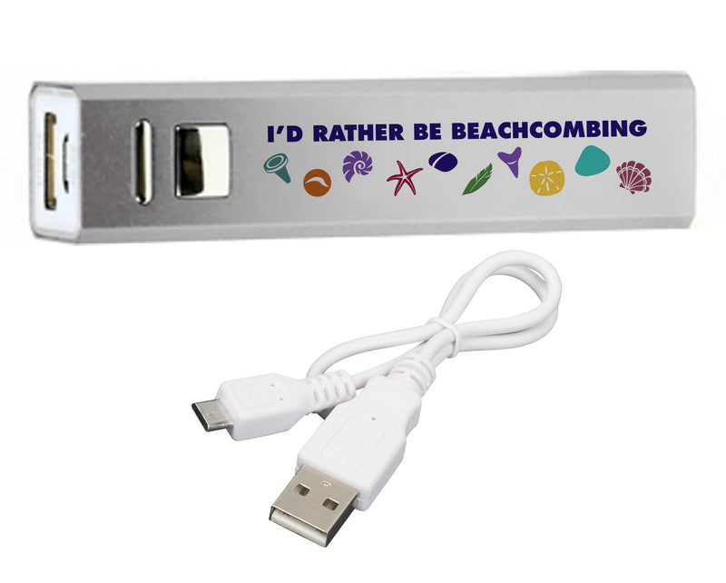 Beachcombing Backup Battery Phone Charger