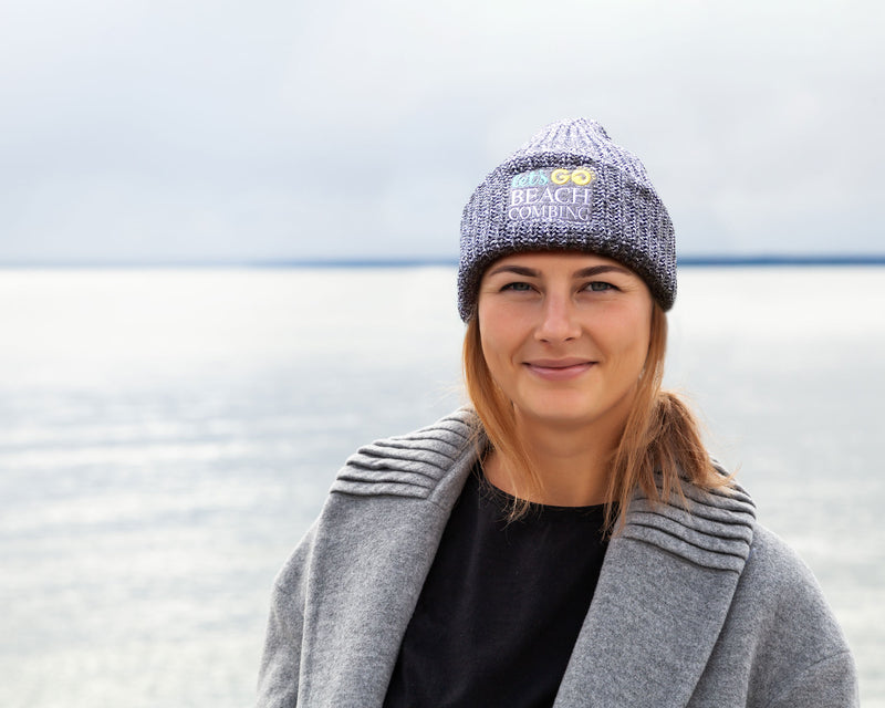 Let's Go Beachcombing Knit Beanie