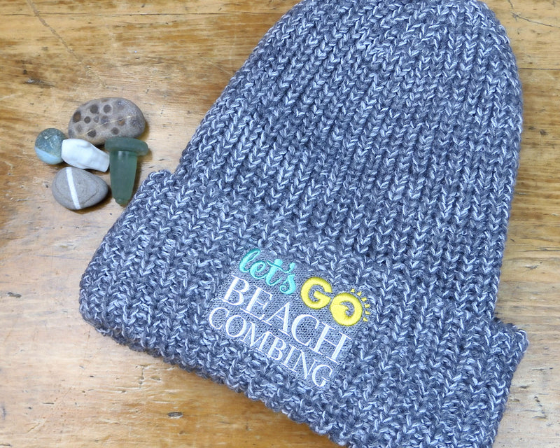 Let's Go Beachcombing Knit Beanie