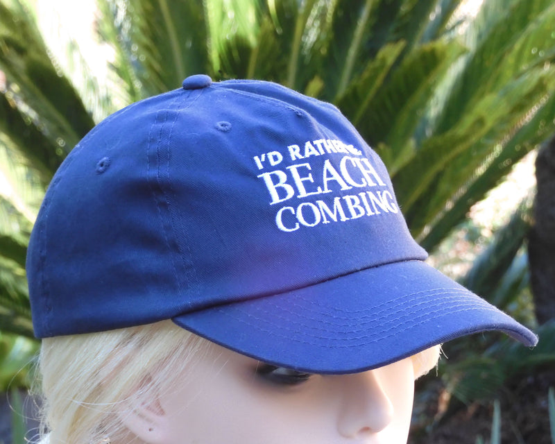 I'd Rather Be Beachcombing Twill Cap