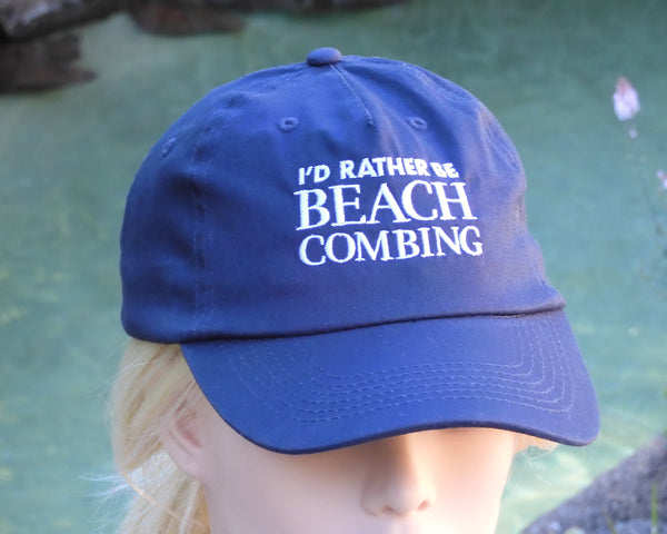 I'd Rather Be Beachcombing Twill Cap