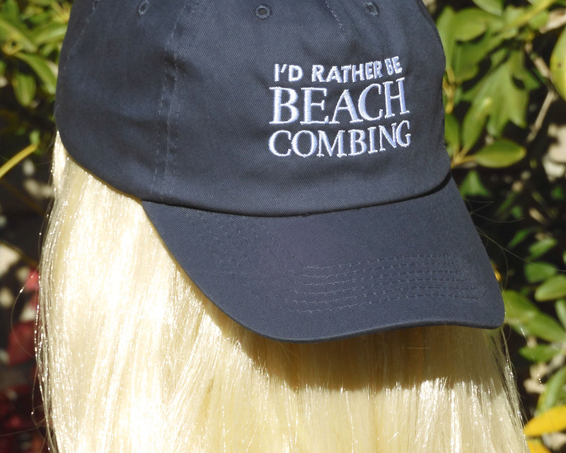 I'd Rather Be Beachcombing Twill Cap