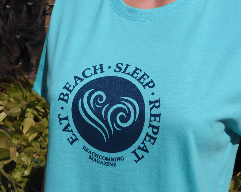 Eat, Beach, Sleep, Repeat T-Shirt - Sizes S, M