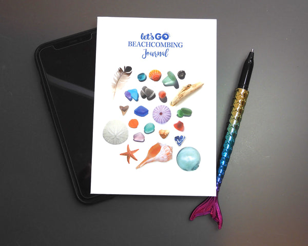 Let’s Go Beachcombing Pocket Journal and Bookmark